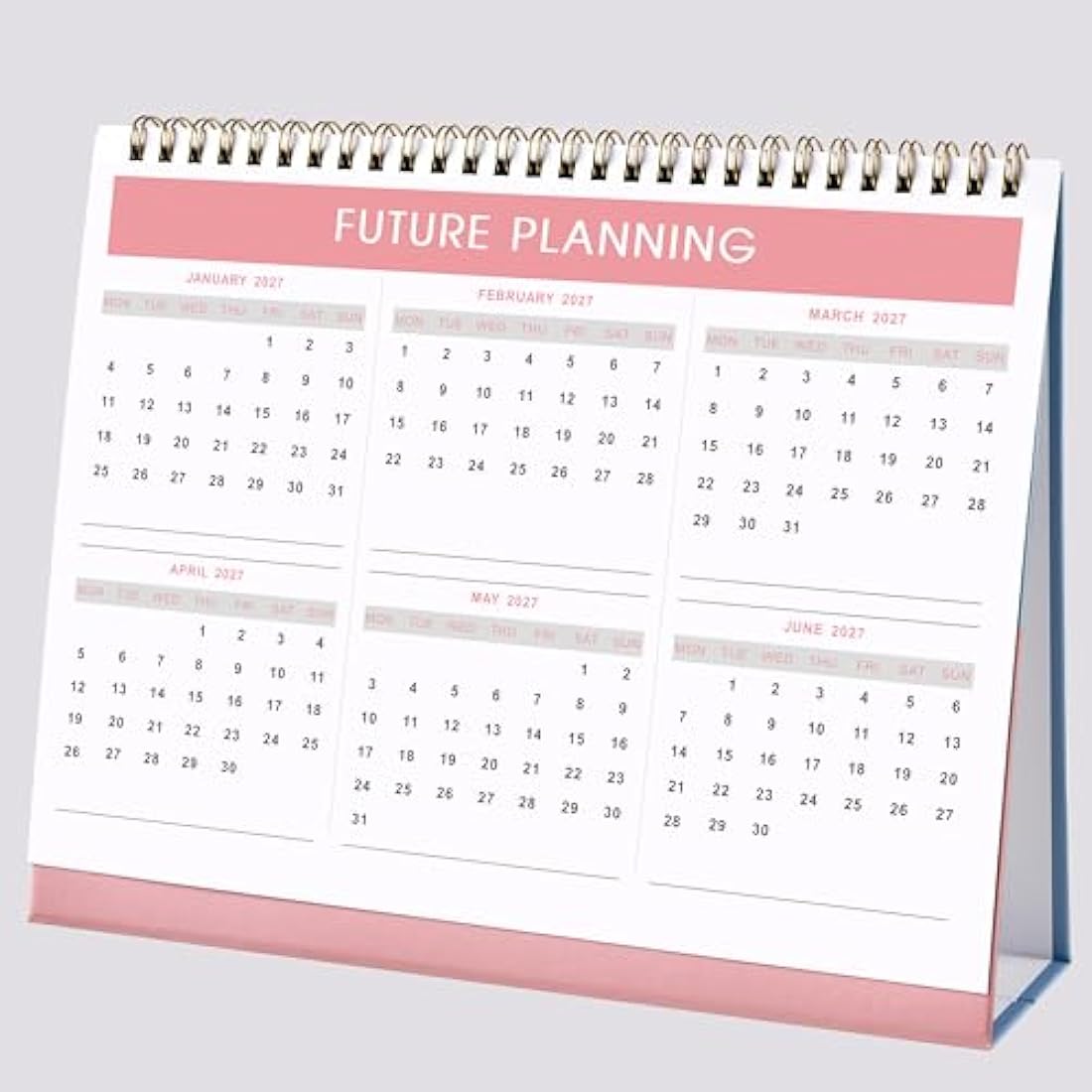 Jolof Store 2025-2026 Desk Calendar – Standing Flip Desktop Planner
