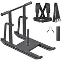 Kipika Weight Sled | Adjustable Height Fitness Sled for 1" & 2" Plates