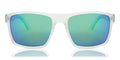 Superdry Kobe 183 Rectangle Sunglasses - Matte Crystal Green Mirrored