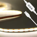 PAUTIX USB COB LED Strip | 4000K Natural White 2M Dimmable Tape Light