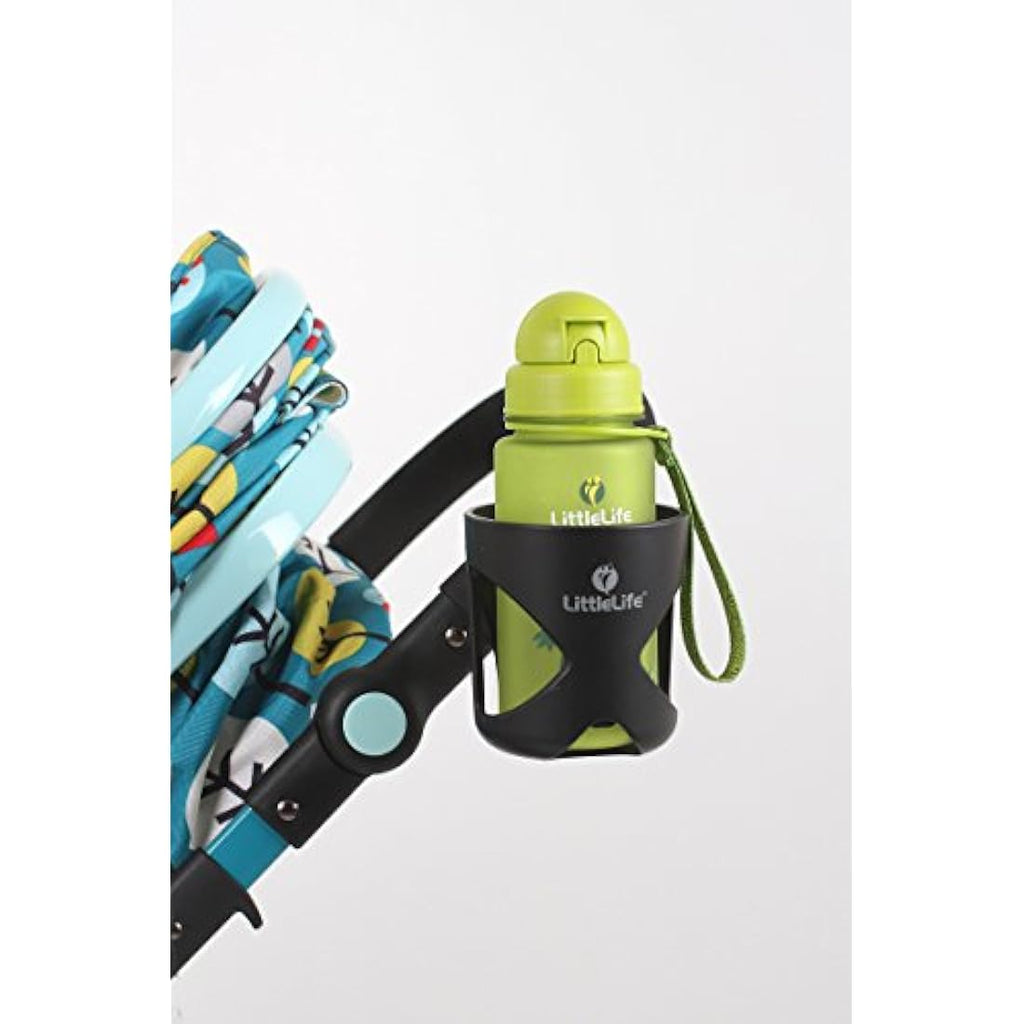 LittleLife Universal Buggy Cup Holder – Adjustable Stroller Bottle Organiser
