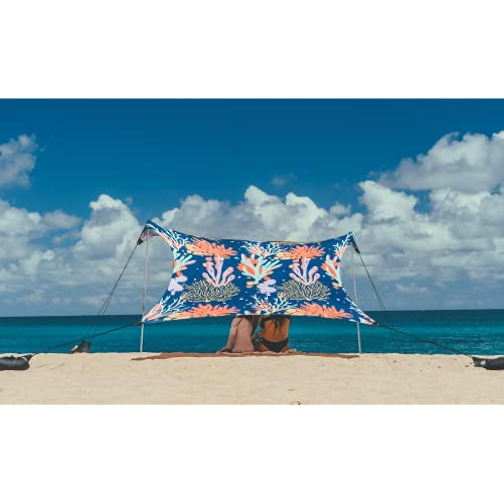 Neso Tents Beach Tent – Portable UV Sunshade with Sand Anchors