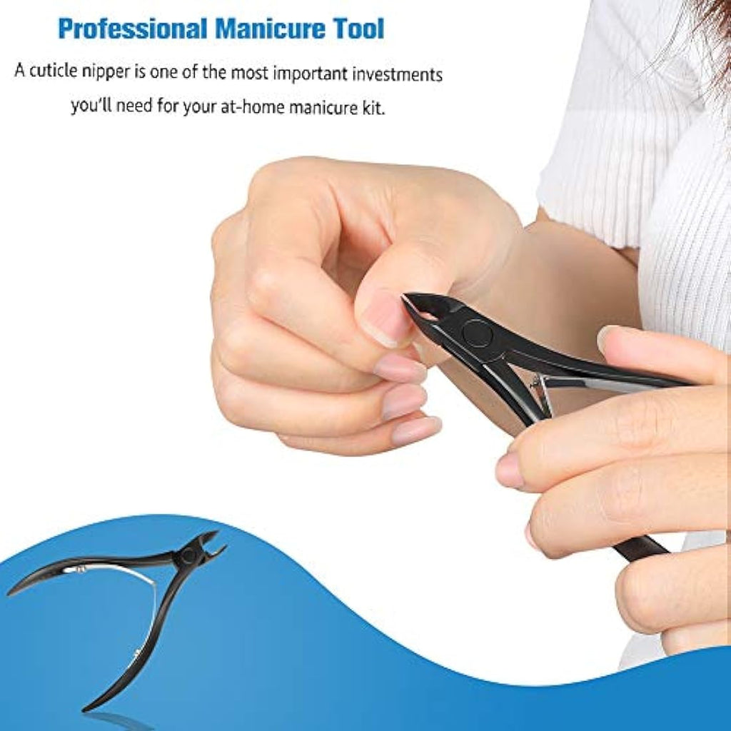 FERYES Professional Cuticle Nippers - Stainless Steel Dead Skin Remover