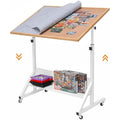 Jolof Store Jigsaw Puzzle Table with Tilting Easel & Wheels - 1500 Pieces