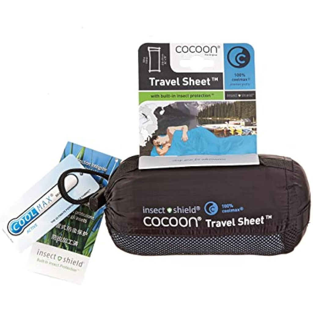 Cocoon TravelSheet Insect Shield – Coolmax Microfaserschlafsack