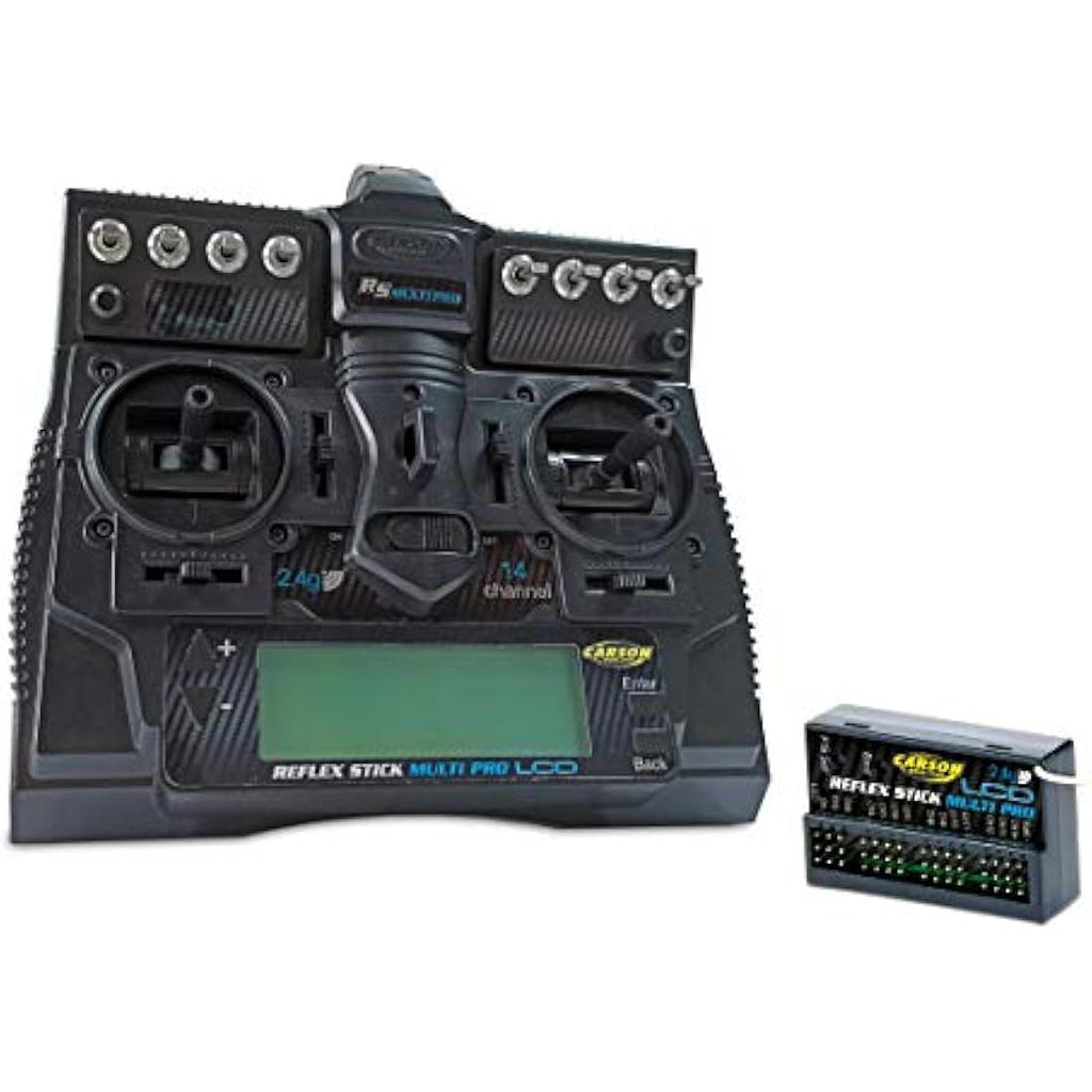 Carson Reflex Stick Multi PRO LCD 14-Channel 2.4 GHz RC Remote Control