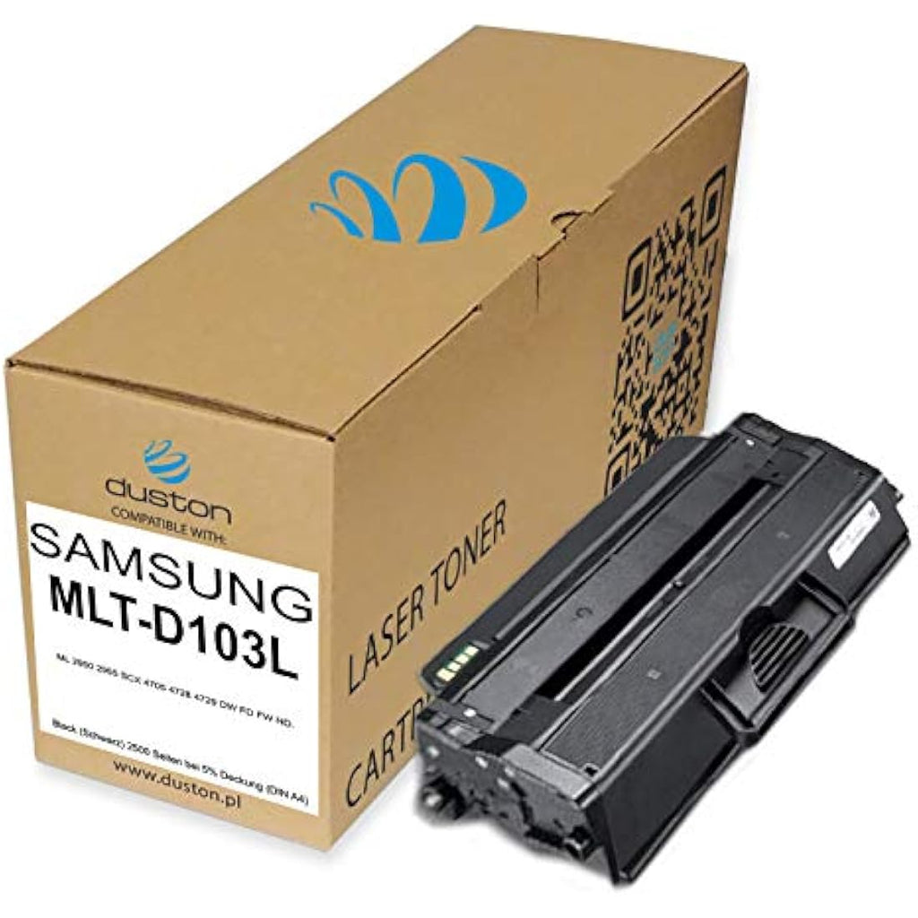 Duston MLT-D103L Black Toner Cartridge for Samsung ML-2950 SCX-4729