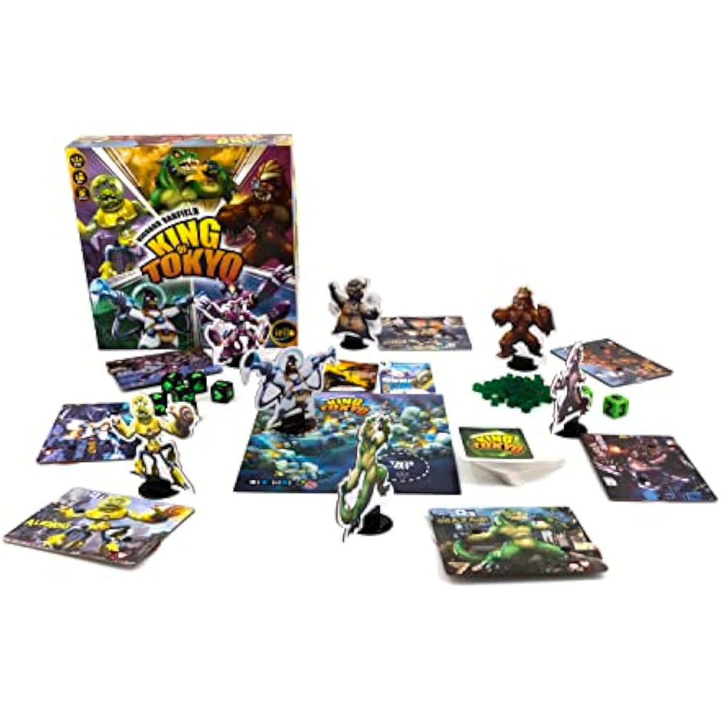 Iello King of Tokyo Board Game (2016 Edition) – Strategy Dice Game