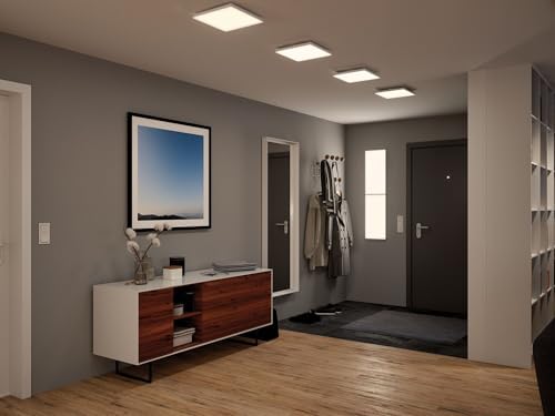 Paulmann Velora LED Panel – 26W Dimmable Ceiling Lamp, Warm White