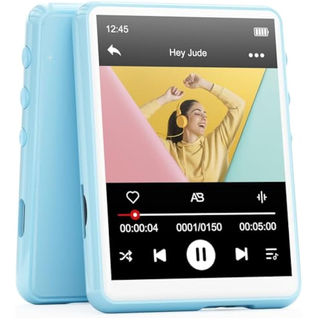 MECHEN 64GB MP3 Player with Bluetooth 5.3 | 2.4" Touch Screen HiFi Audio