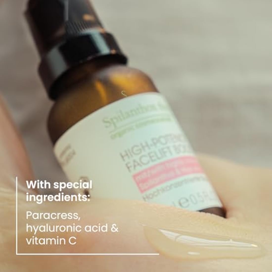 Spilanthox Therapy Facelift Booster Serum with Hyaluronic Acid - 15ml