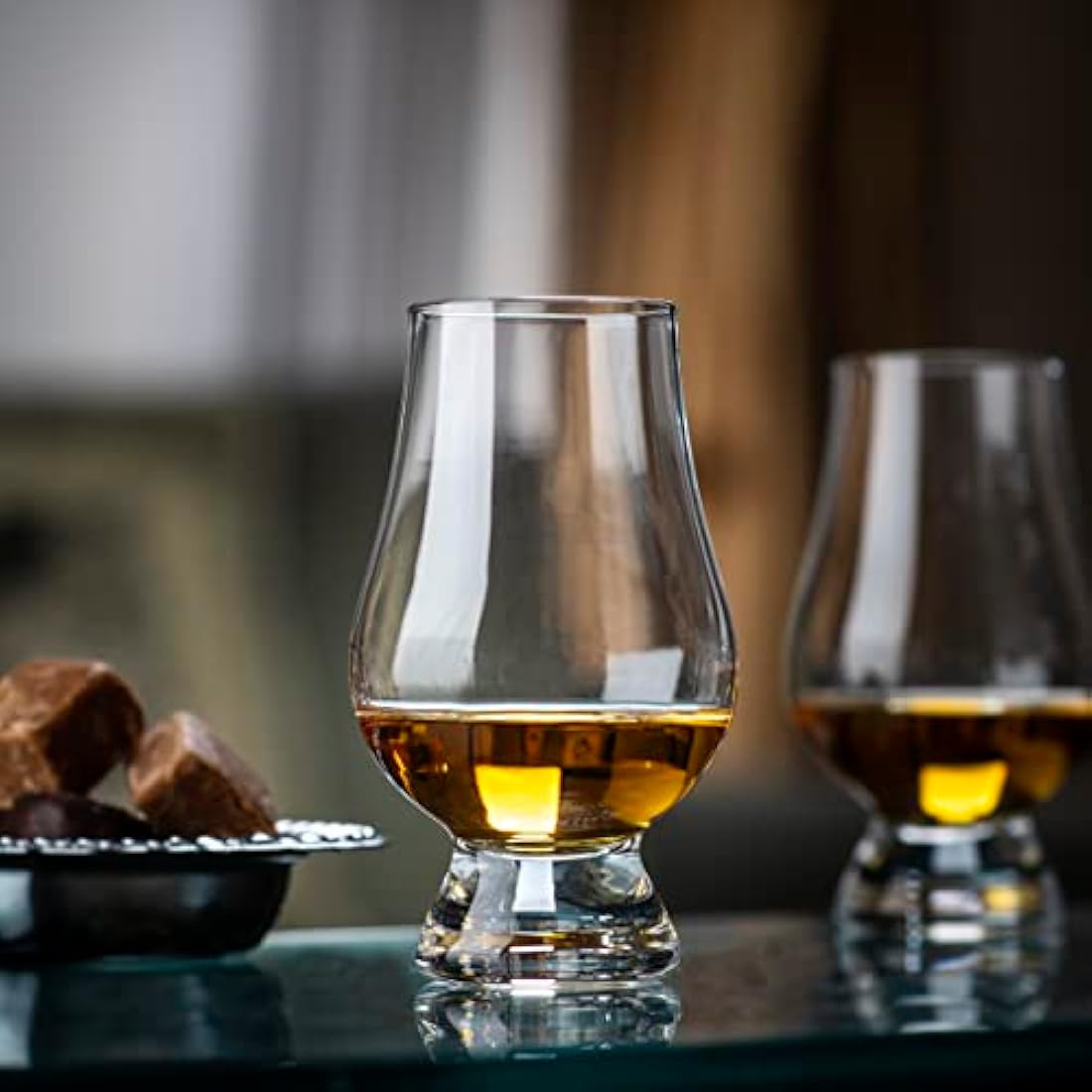 Glencairn Whisky Glass Set of 4 – Lead-Free Crystal Tasting Glasses