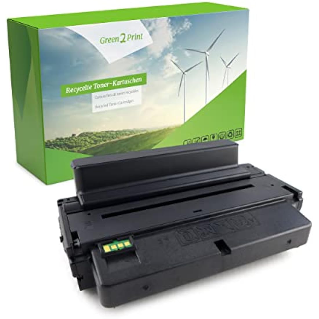 Green2Print Black Toner for Dell B2375DFW B2375DNF | 10,000 Pages