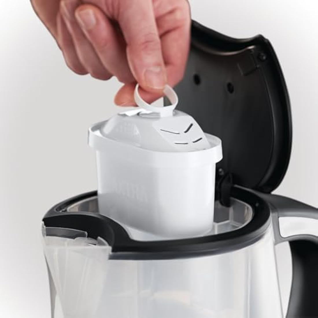 Russell Hobbs Brita Filter Purity Electric Kettle | 1.5L, 3000W | Clear
