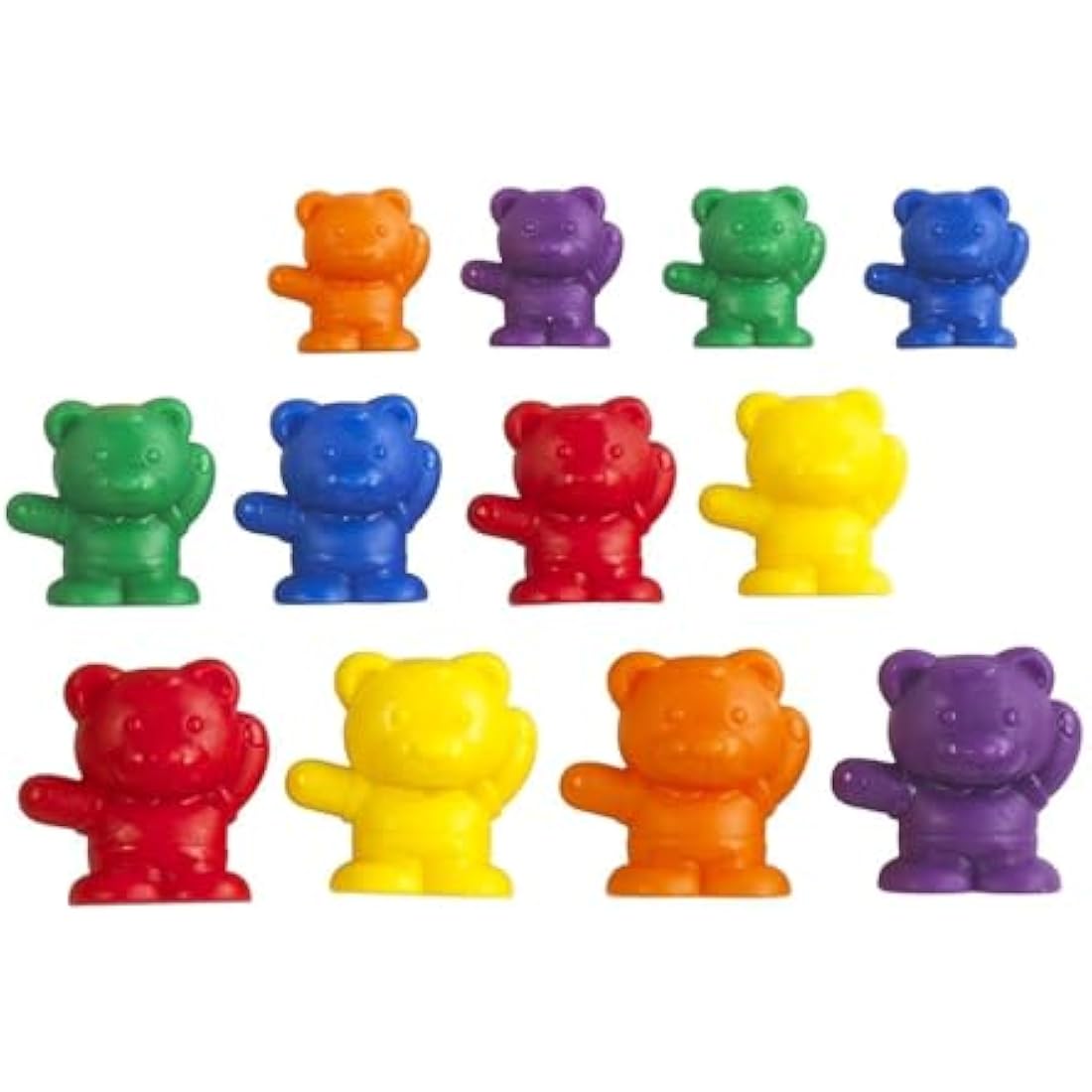 Bear Sorting Counters - 24 Pk Montessori Maths Toy for SEN