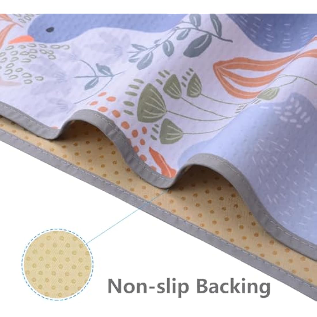 Splat Mat – 51" Waterproof Non-Slip High Chair Floor Mat