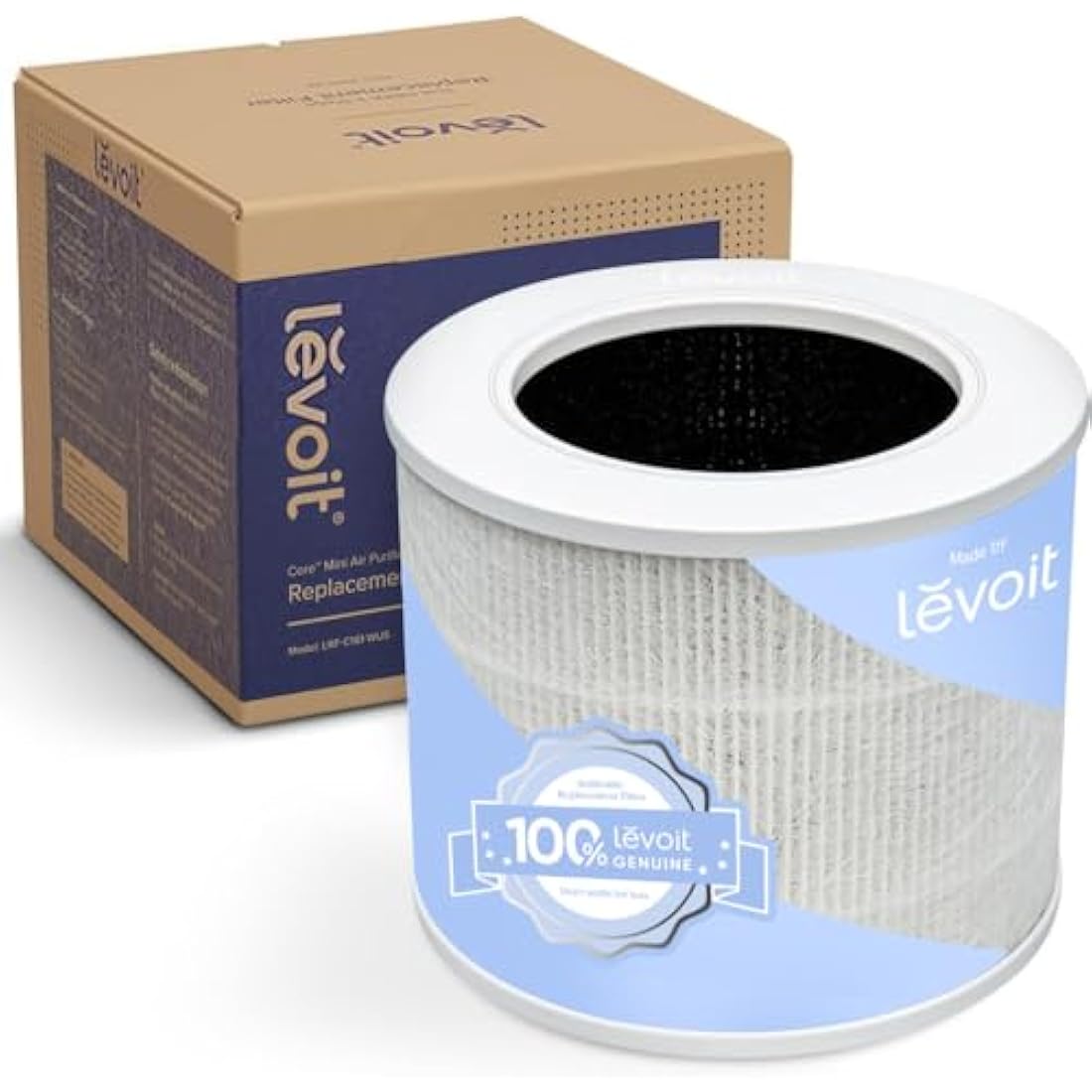 Levoit Core Mini Replacement Filter | 3-in-1 HEPA & Activated Carbon