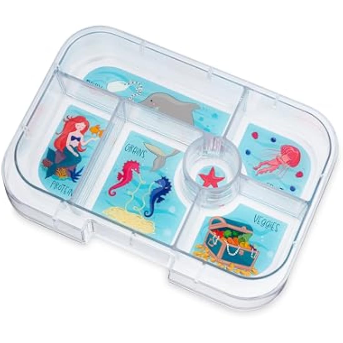 Yumbox Original Leakproof Kids Bento Lunch Box | 5-Compartment Purple