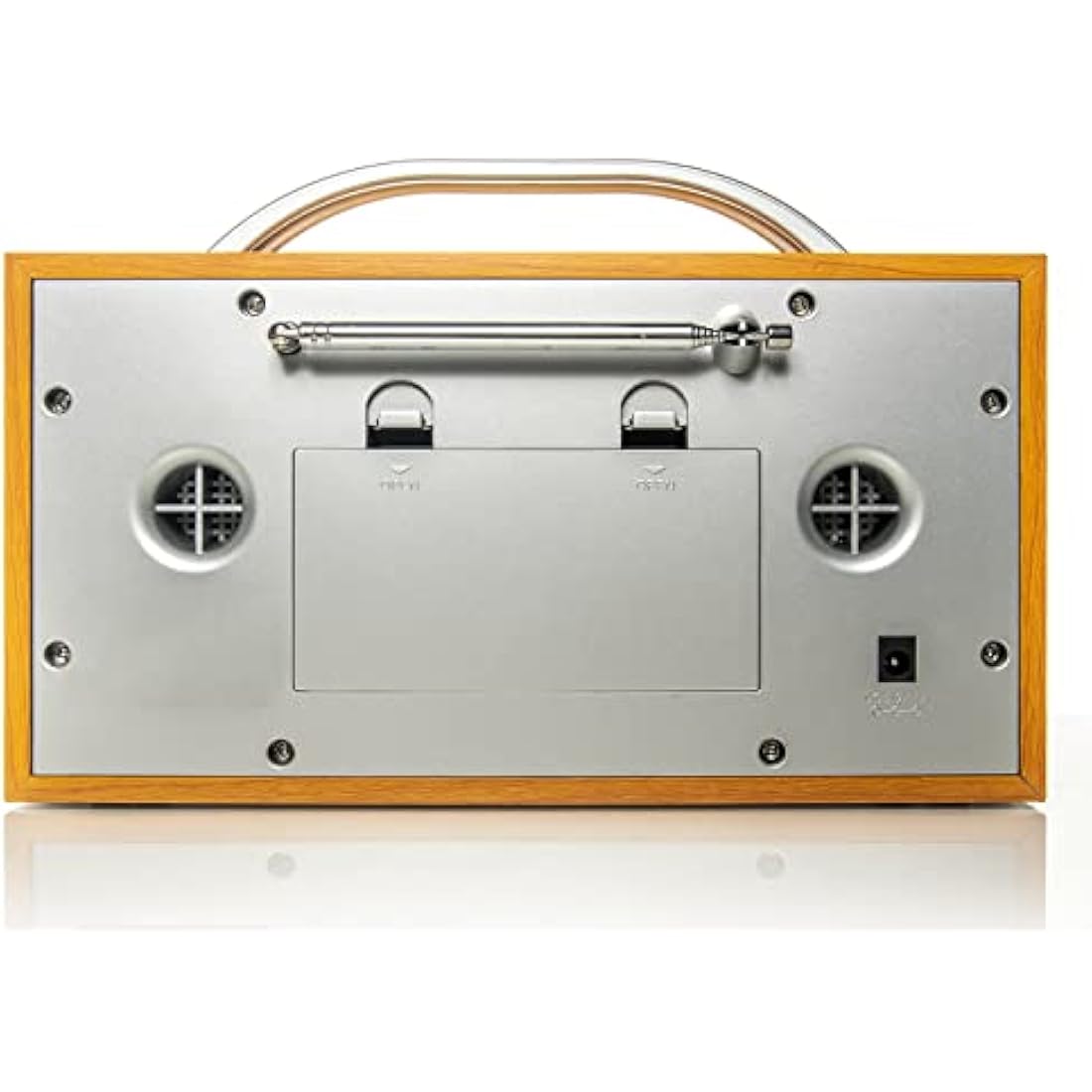 Groov-e Boston DAB & FM Digital Radio | Bluetooth & Alarm Clock - Wood