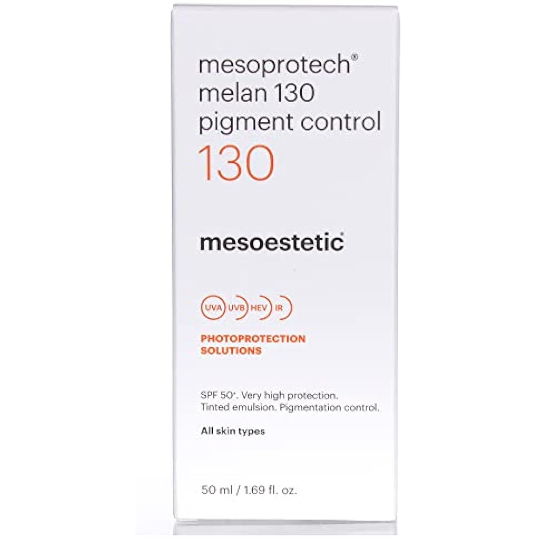 Mesoestetic Melan 130 Pigment Control SPF 50+ Sunscreen - 50ml