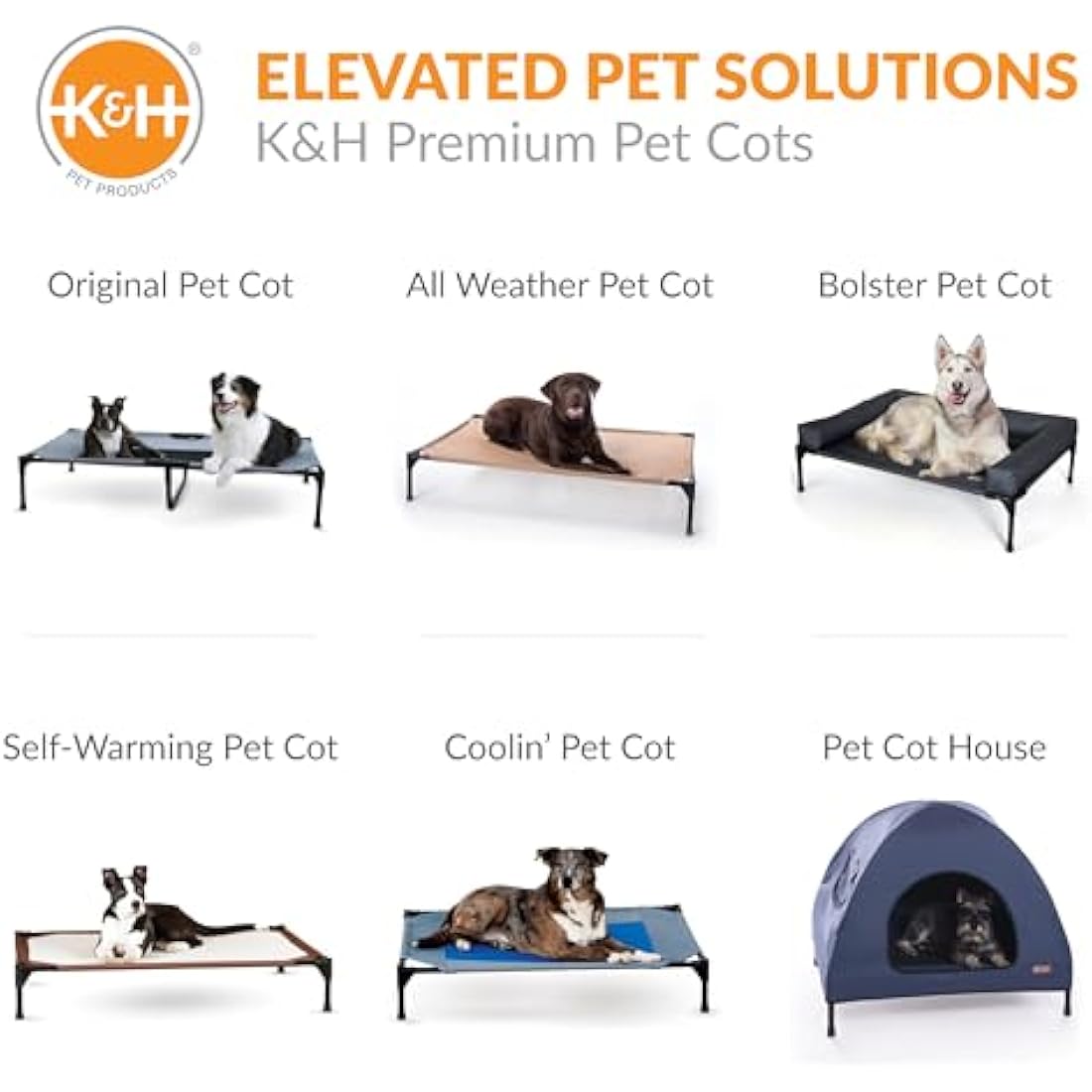 K&H Pet Products Dog Cot Pad | XL Fleece Pillow-Top Bed Mat – Tan