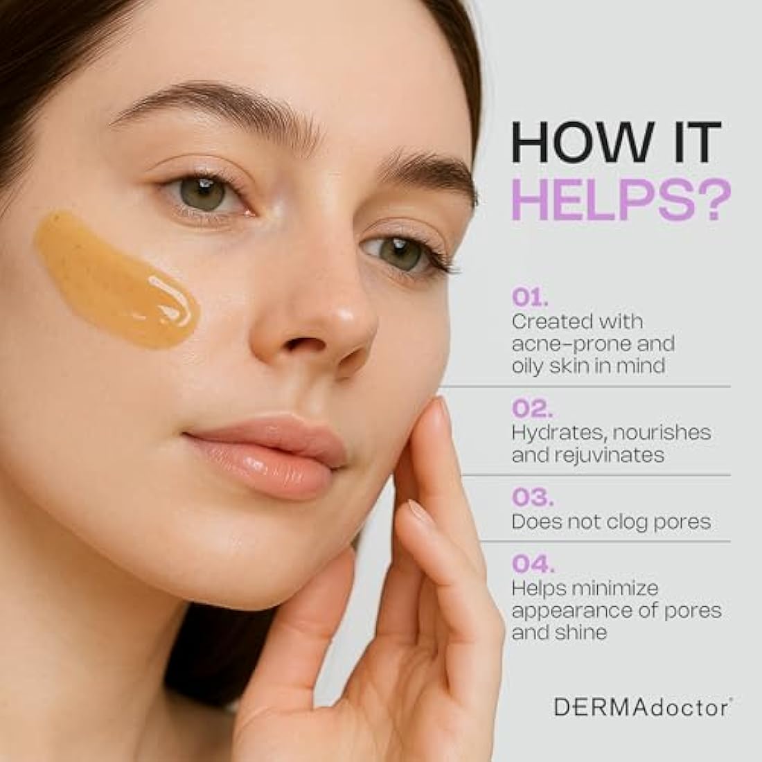 DERMAdoctor Picture Porefect Oil-Free Face Gel Moisturizer - 50ml
