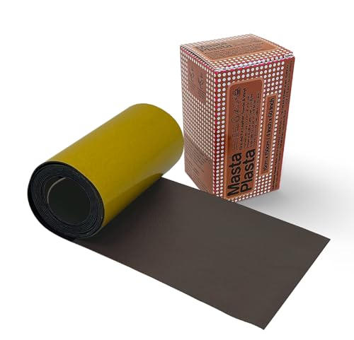 MastaPlasta Leather Repair Patch – Dark Brown Self-Adhesive XL Strip