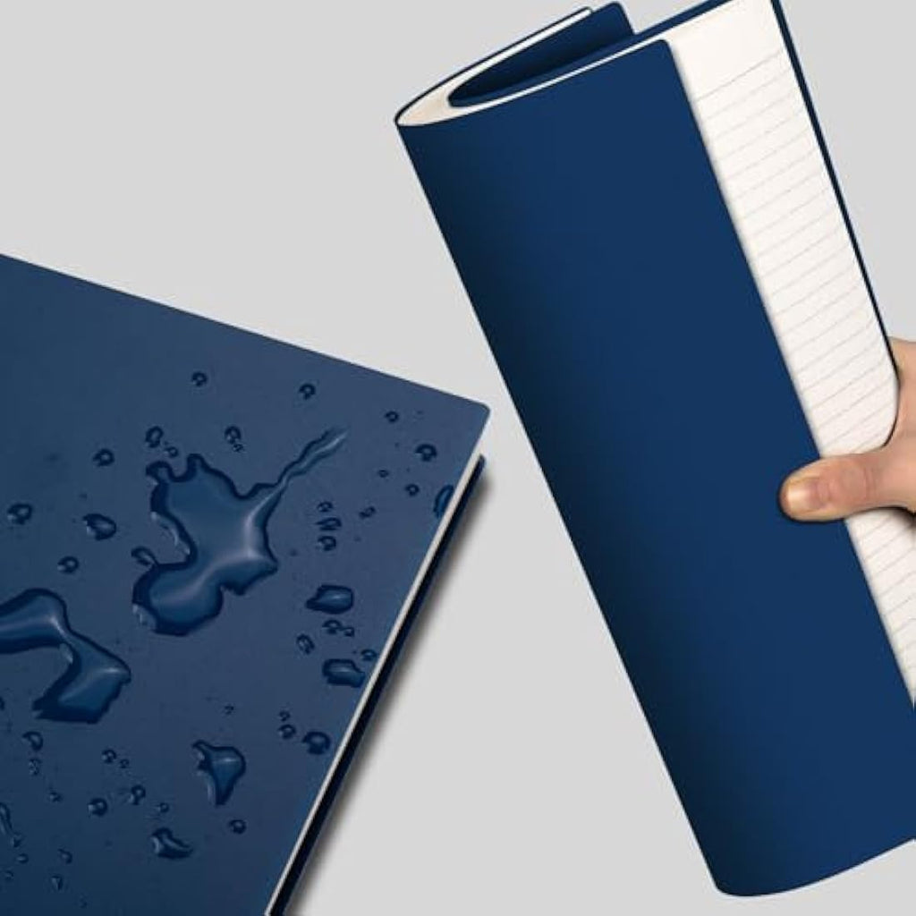 RETTACY B5 Spiral Notebook – 300 Pages College Ruled 100gsm – Navy Blue