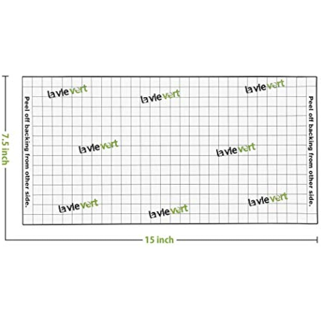 Lavievert Puzzle Saver Adhesive Sheets | 14 Peel & Stick Jigsaw Glue Sheets