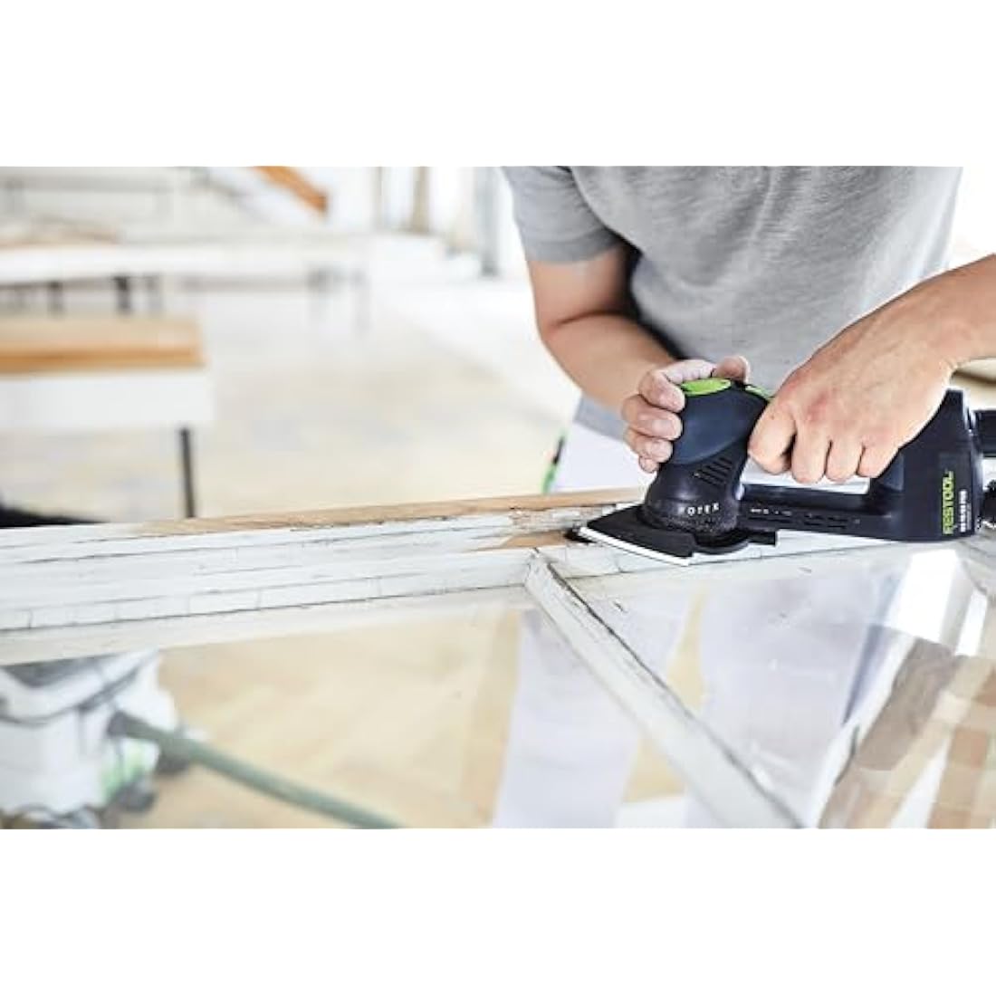 Festool Granat STF V93/6 P320 Sanding Discs for VOC Clear Coats - 100 Pack