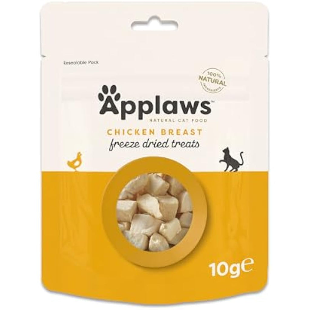 Applaws Freeze Dried Chicken Cat Treats – Natural Grain Free (12x10g)