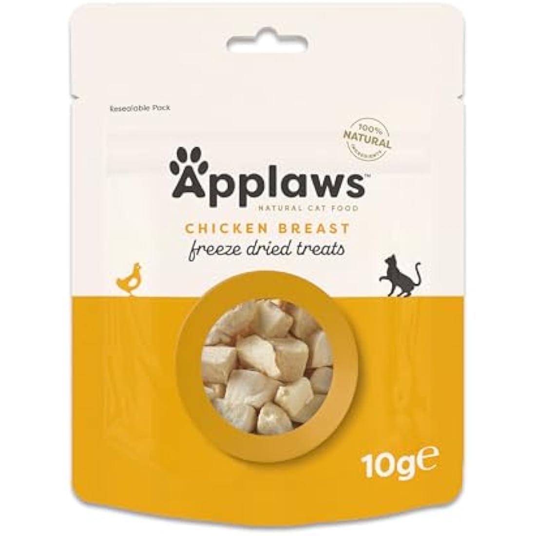 Applaws Freeze Dried Chicken Cat Treats – Natural Grain Free (12x10g)