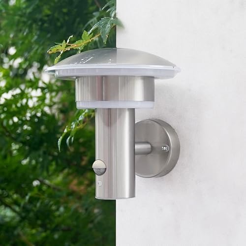 NBHANYUAN Outdoor LED Wall Light with Motion Sensor | SUS316 Stainless Steel
