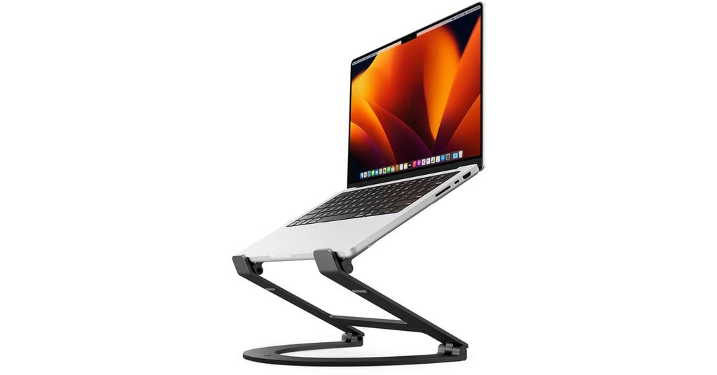 Twelve South Curve Flex Laptop Stand | Adjustable Aluminum MacBook Riser