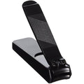 Kiya Black Steel Nail Clipper – Precision Grooming Tool for Manicure