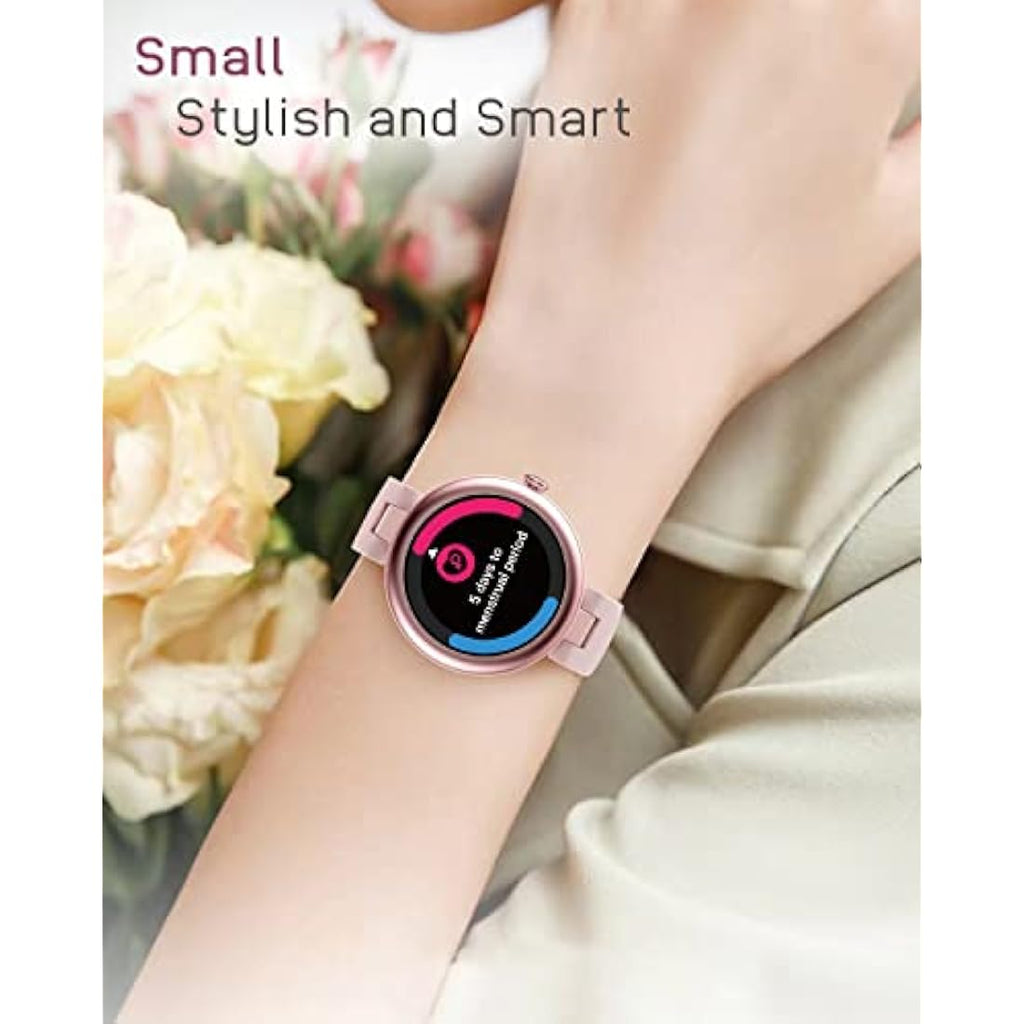 SHANG WING Lynn Women's Smartwatch | 1.1" Slim Fitness & Health Tracker