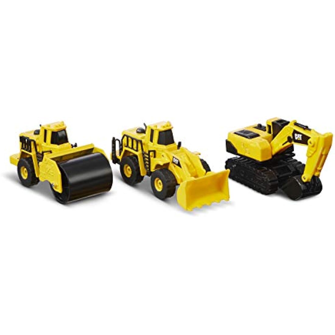 CAT Die Cast Metal Construction Toy Set - Excavator & Loader 3-Pack