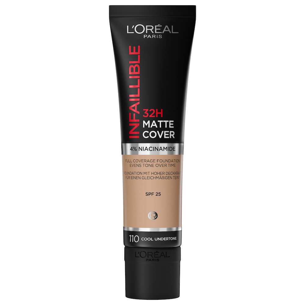 L'Oréal Paris Infallible 32H Matte Cover Foundation - 110 Rose Vanilla