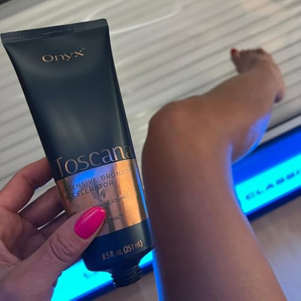 Onyx Toscana Sunbed Cream – Double Bronzer & Tanning Accelerator