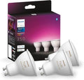 Philips Hue White & Colour Ambiance GU10 Smart Spotlight - 3 Pack
