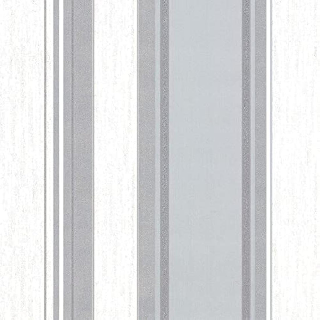 Synergy Stripe Grey Modern Wallpaper Wall Covering M0853