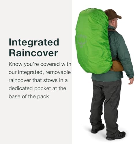 Osprey Rook Men's Hiking Backpack – Durable Outdoor Travel Pack