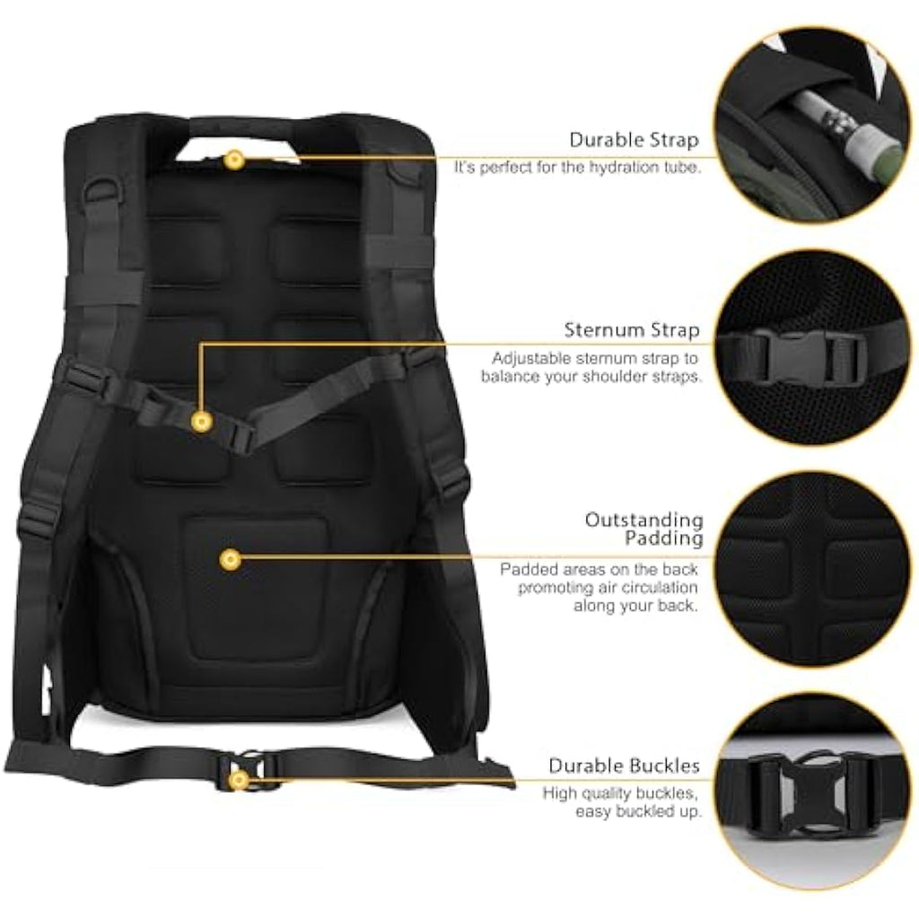 Mardingtop 40L Military Tactical Backpack | Molle Hiking Rucksack
