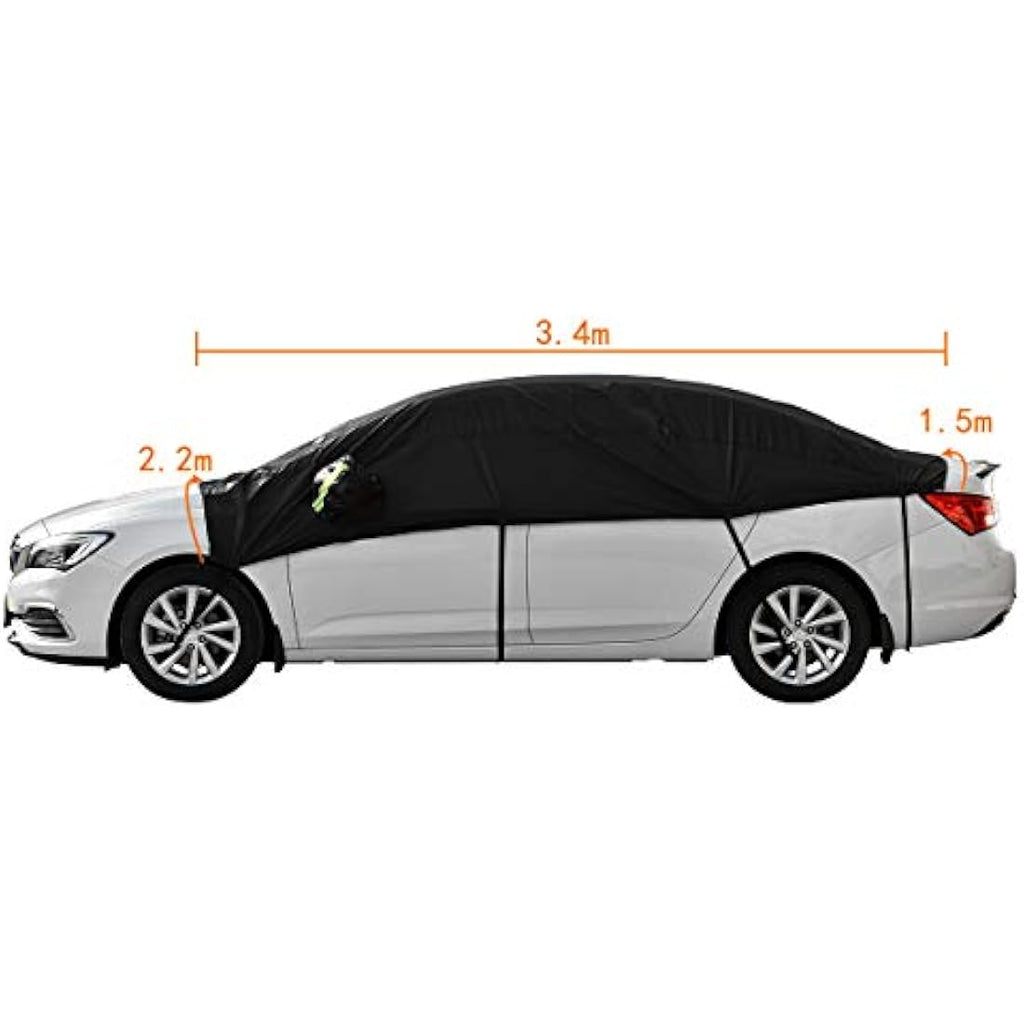 Queta Windshield Snow Cover | All-Weather Aluminum Car Ice Guard
