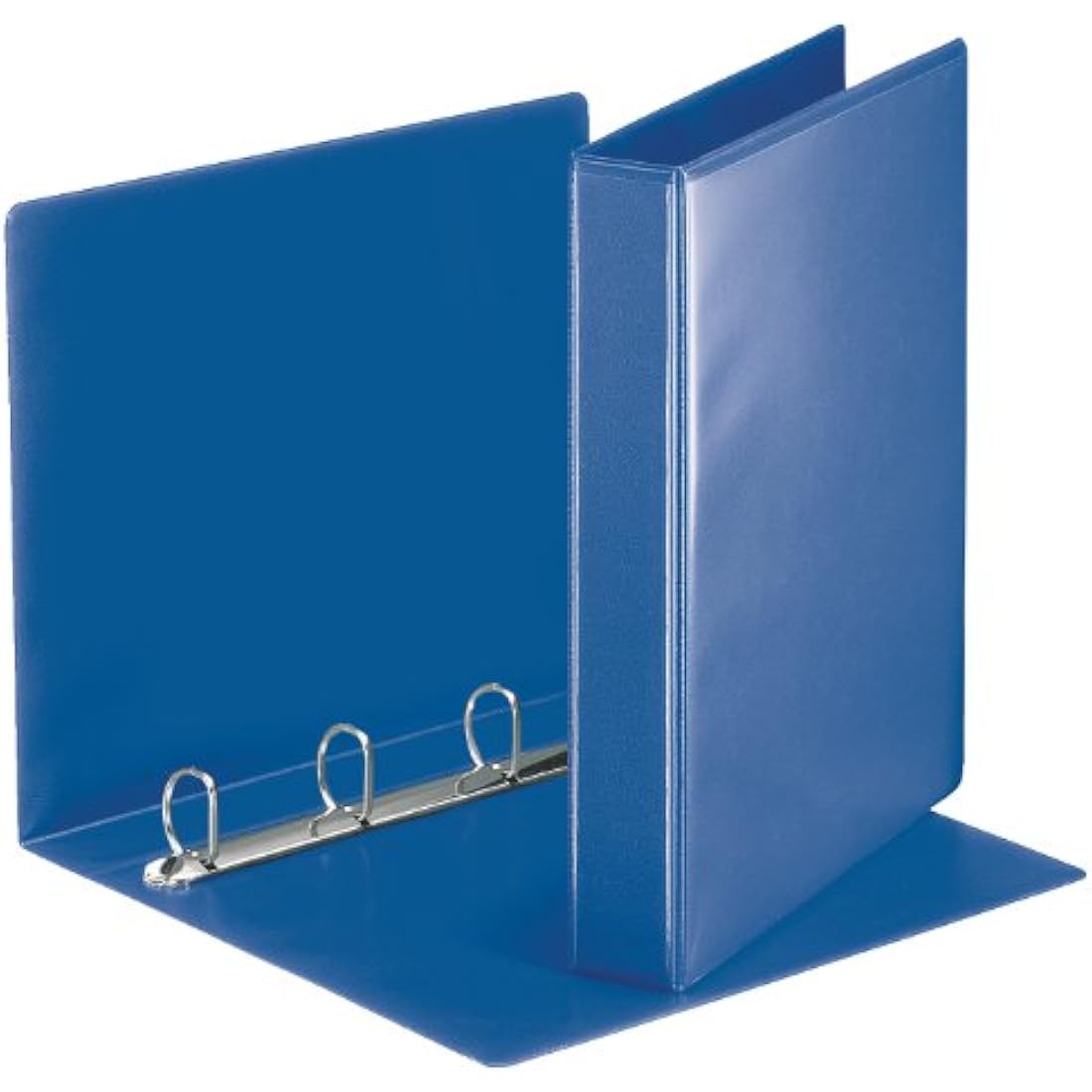 Esselte Essentials A4 Presentation Binder | 4 D-Ring, 3cm, Blue