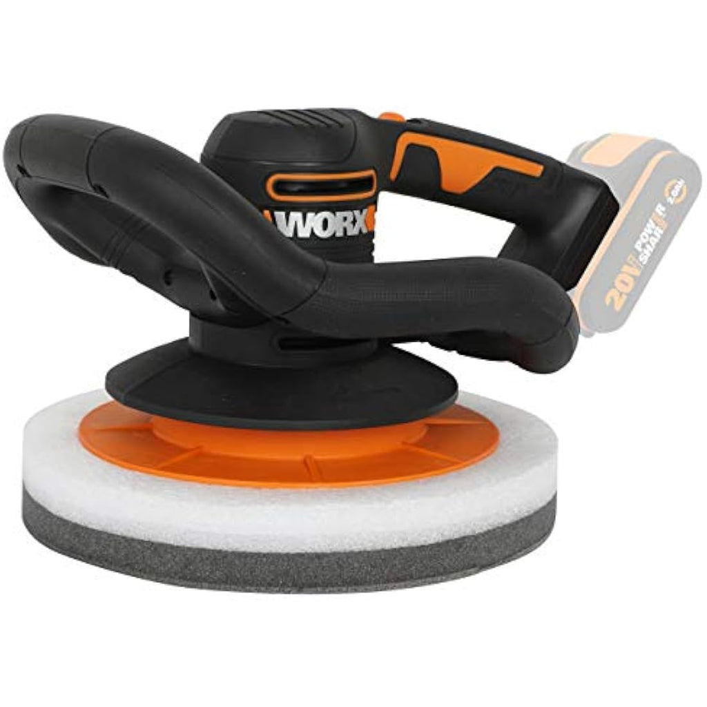 Worx WX856.9 20V Cordless Orbital Polisher & Buffer – 254mm Tool Only