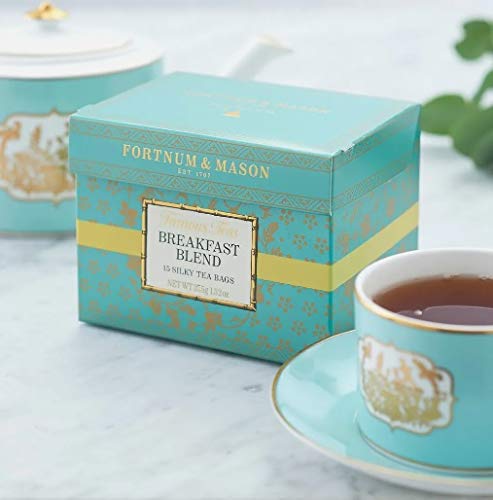 Fortnum & Mason Breakfast Blend Black Tea – 15 Whole Leaf Tea Bags