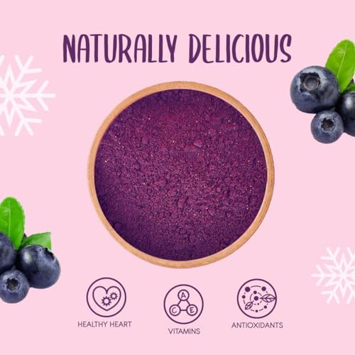 Jolof Store Freeze Dried Wild Blueberry Powder – 500g Pure Superfood
