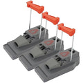 Protect Expert – Lot de 3 Tapettes à Souris en Plastique Réutilisables