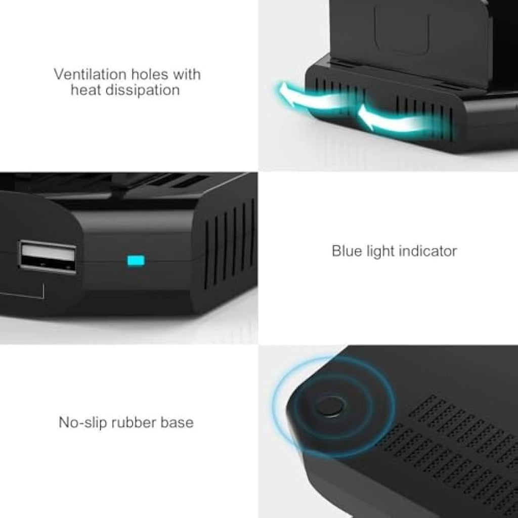 Alxum 60W 10-Port USB Charging Station | Fast Multi-Device Charger